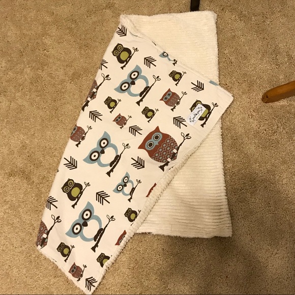 The Posh Pea Boutique Bedding Hooty Owl Baby Blanket Poshmark
